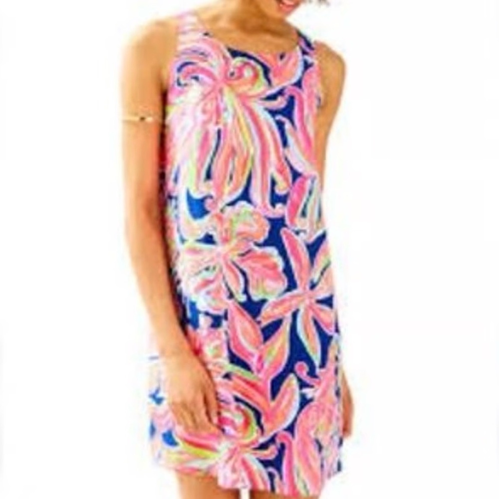 Lilly Pulitzer  Floral Sleeveless Dress